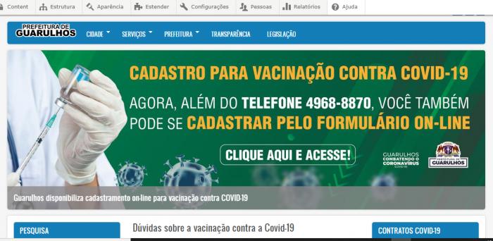 Cadastramento para vacinação contra Covid-19 recebe quase 40 mil solicitações