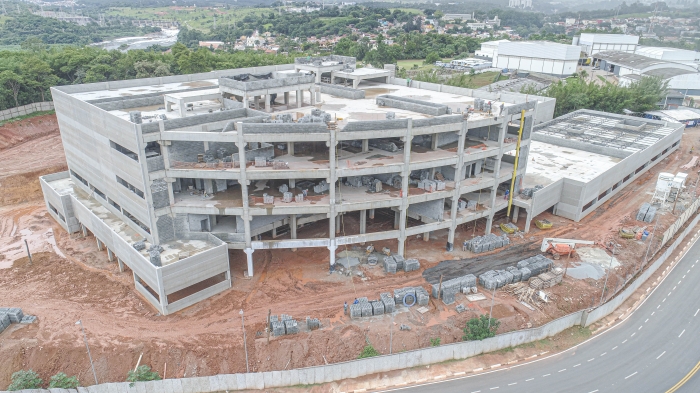 Novo Hospital Municipal de Santana de Parnaíba está com obras aceleradas e será entregue este ano