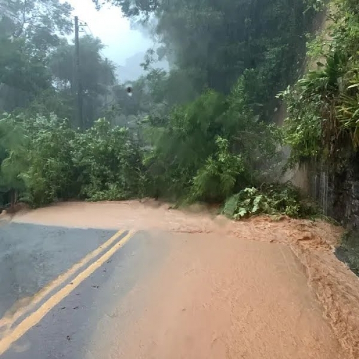 TAMOIOS TEM OPERAÇÃO ESPECIAL NA SERRA POR ALTO VOLUME DE CHUVAS  