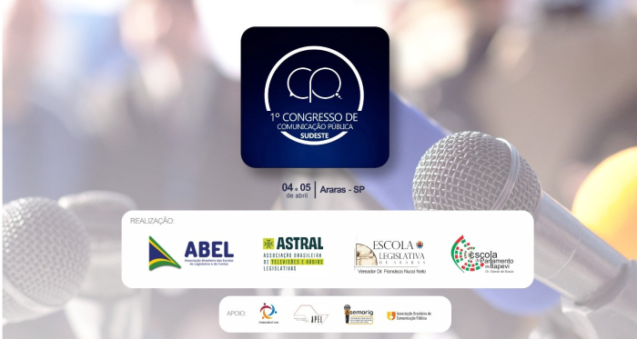 Inscrições abertas para Congresso de Comunicação Pública na cidade de Araras (SP)