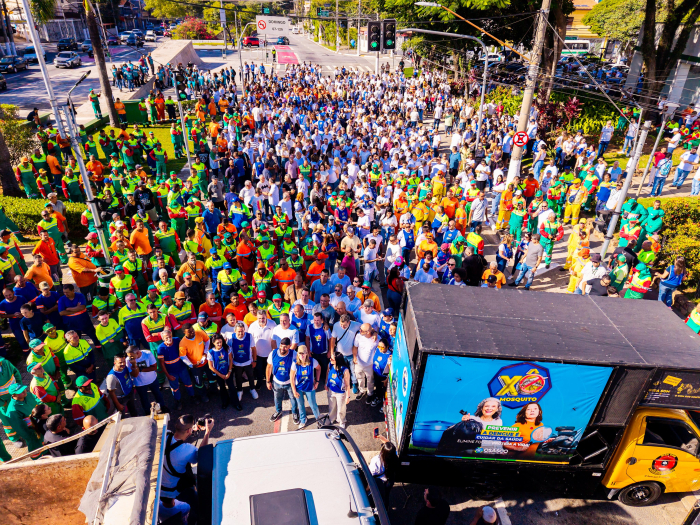  Prefeitura de Osasco mobiliza servidores em mega-ação contra a dengue