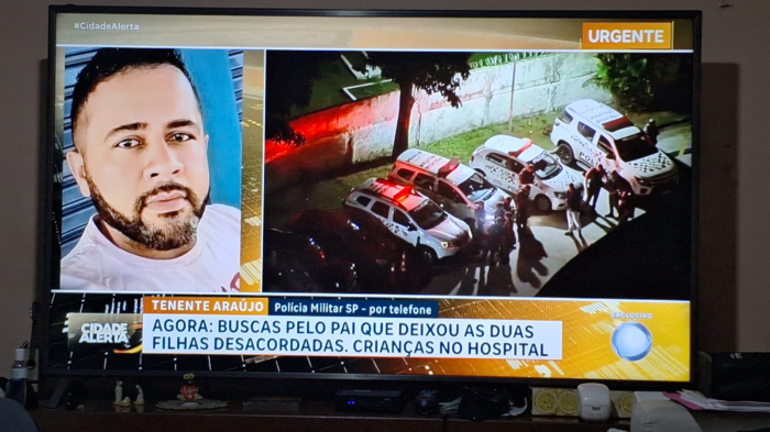 Pai é preso após tentar matar filhas pequenas em Osasco; crianças estão fora de perigo